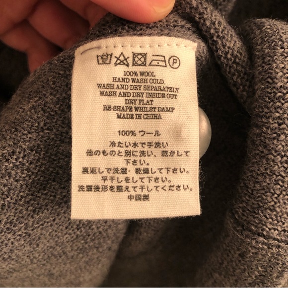 YMC Ratpack Cardigan in Merino Wool (size S) - Picture 3 of 3